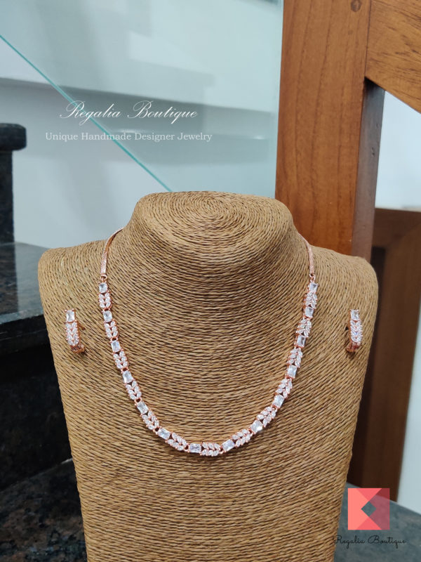 Zircon Necklace Set