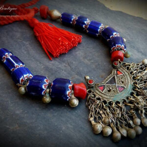 Tribal Afghan Necklace