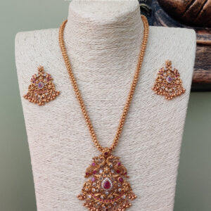 Long Antique Necklace Set