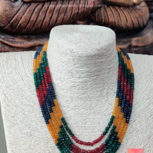 Multicolour Multilayered Necklace