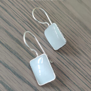 Contemporary Everyday Earrings - Rectangle