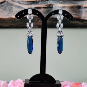 Blue Stone Sparkle Dangler