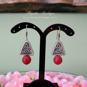 Red Triangle Danglers