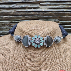 German Silver Choker