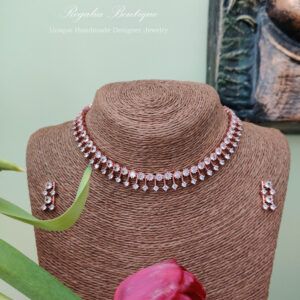 Zircon Designer Necklace Set