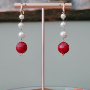 Pearl Hanging Earrings