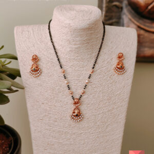 Blackbead Diva Pendant Necklace Set