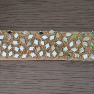 Beige Mirror Hip Belt