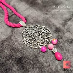 German Silver Pendant Necklace