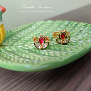 Antique Leaf Toe Ring