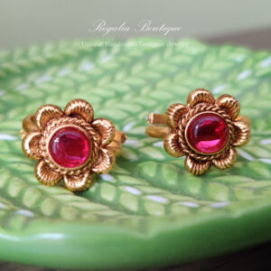 Antique Flower Toe Ring