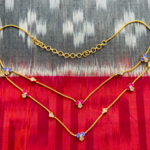Petal Pop Twin Layered Necklace