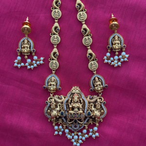 Lakshmi Pearl Antique Necklace Set