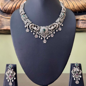 Vintage Filigree Statement Necklace