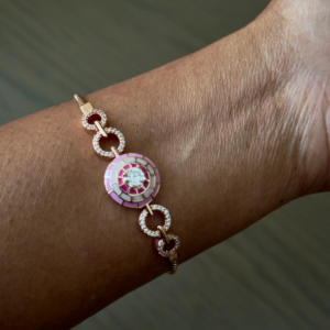 Blush Zircon Bracelet