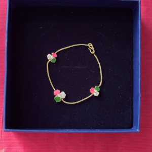 Vibrant Floral Bracelet